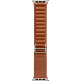 Λουράκι Apple Alpine Loop S για Apple Watch 49mm - Terra Cotta with Natural Titanium Finish