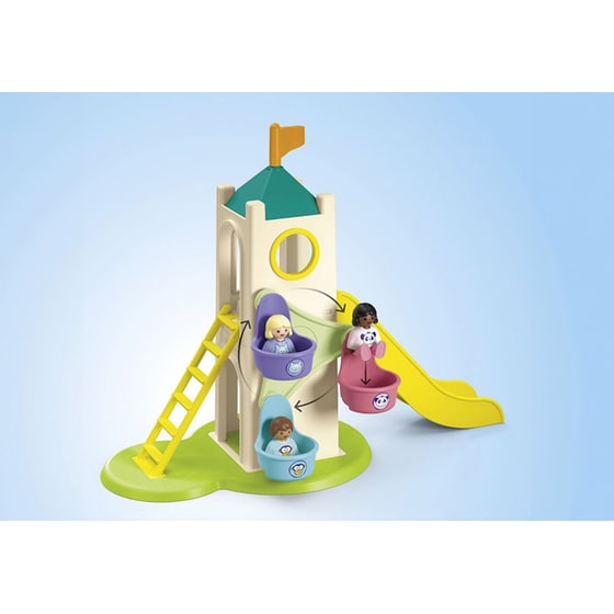 PLAYMOBIL® Junior Διασκέδαση στην Παιδική χαρά (71703) image 7