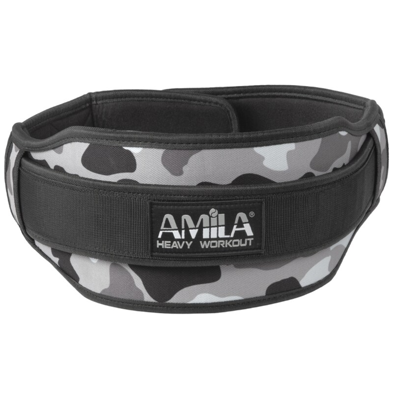 Ζώνη Άρσης Βαρών Amila Predator 83334 Large Νεοπρένιο - Μαύρο