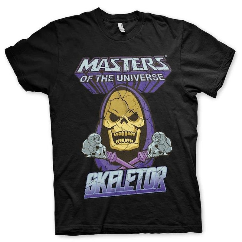 HYBRIS T-shirt Hybris Masters Of The Universe Skeletor - Μαύρο