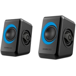 Ηχεία 2.0 SonicGear QUATRO2BT Μαύρα, Μπλε