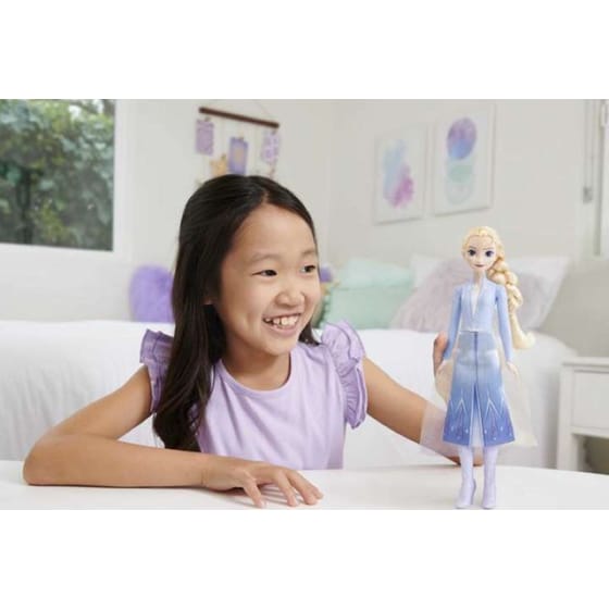 Κούκλα Mattel Disney Frozen Elsa (HLW48) image 4