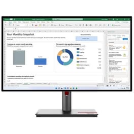 Lenovo ThinkVision P27q-30 Monitor 27" Quad HD IPS Flat 60Hz 6ms