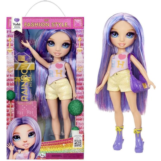 Κούκλα Rainbow High MGA Entrertainment Fashion Violet image 1
