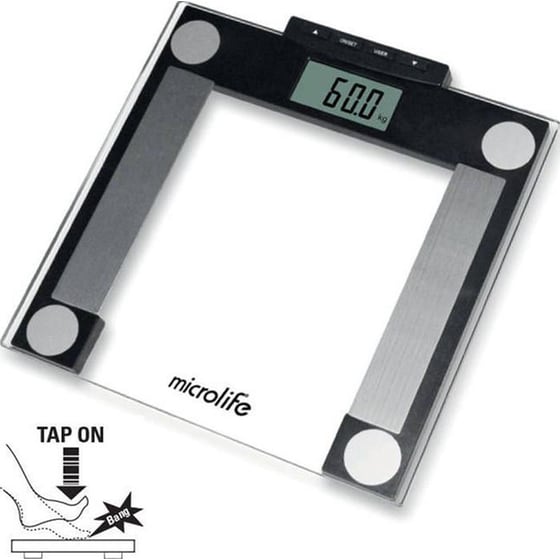 Ζυγαριά Σώματος MICROLIFE WS 80 Μαύρο image 1