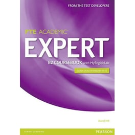 Expert Pearson Test of English Academic B2 Coursebook and MyEnglishLab Pack