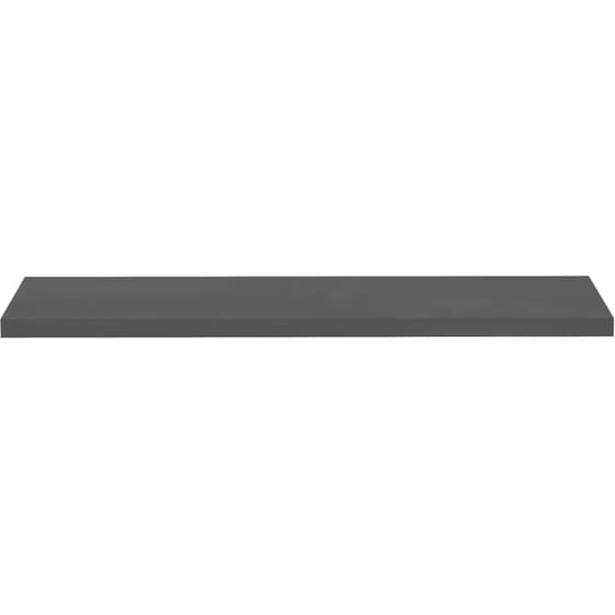 Ράφι Τοίχου VidaXL από MDF 120x23.5x3.8 cm - Γκρι image 1