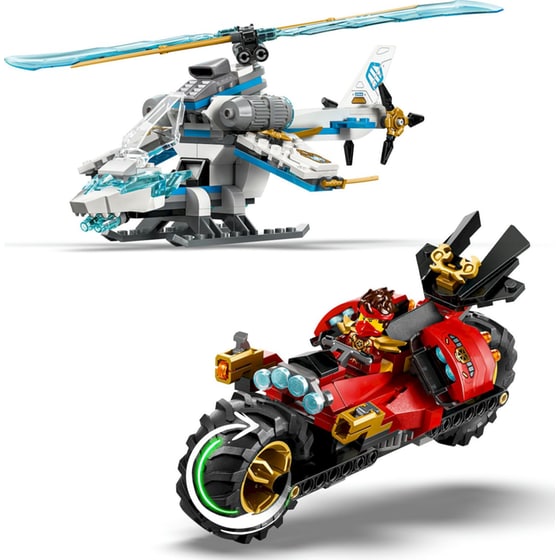 LEGO® NINJAGO® Μάχη στο Δεντρόσπιτο με Νίντζα Οχήματα (71857) image 2