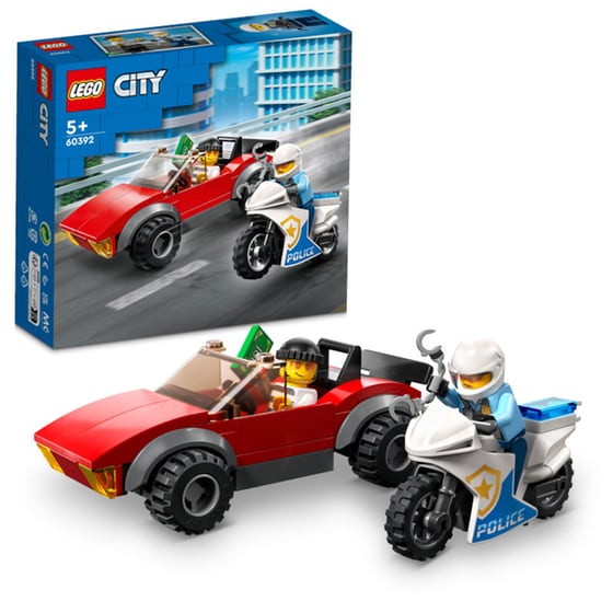 LEGO® City Police Bike Car Chase (60392) image 6