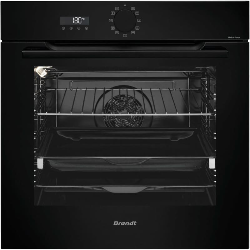 BRANDT BRANDT BOP7537BB Μαύρος Εντοιχιζόμενος Φούρνος Άνω Πάγκου