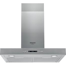 HOTPOINT HHBS 6.7F LL X 60 cm Inox Απορροφητήρας Καμινάδα - Τζάκι