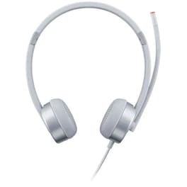 Ακουστικά Headset Lenovo 100 Stereo Analogue με Mικρόφωνο - Ασημί
