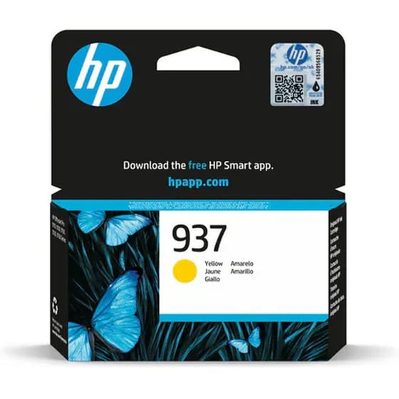 HP 937 Κίτρινο Μελάνι Εκτυπωτή 4S6W4NE image 0
