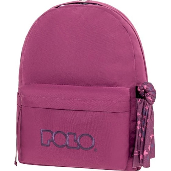 Τσάντα Πλάτης Polo Original Scarf Indigo/Lilac (+δώρο Πορτοφολάκι Polo) image 0