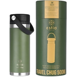 Μπουκάλι Θερμός Estia Home Art Save The Aegean Chug Forest Spirit 500 ml