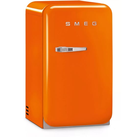 SMEG FAB5ROR6 34 Lt Πορτοκαλί Ψυγείο Mini Bar image 1