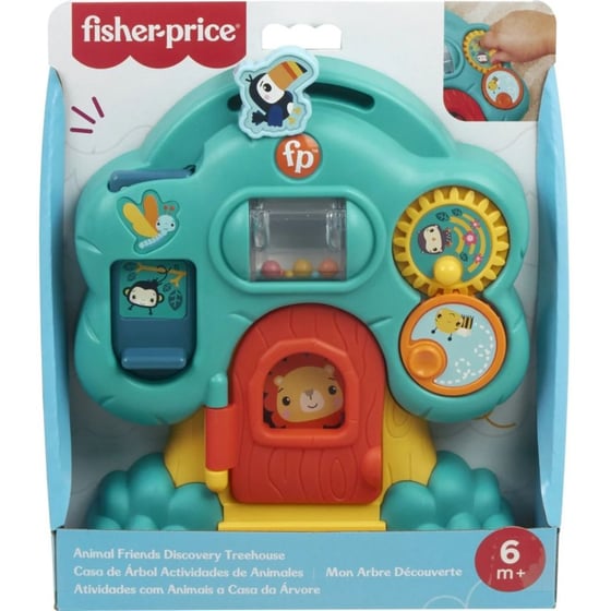 Fisher Price Παιχνίδι Δραστηριοτήτων Αυτοκινητάκι/Δεντράκι - 2 Σχέδια (Τυχαία Επιλογή) image 1