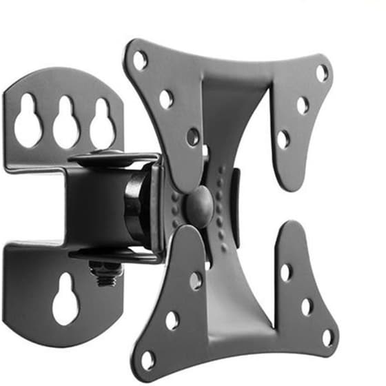 Βάση Τηλεόρασης Brateck Επιτοίχια – LCD-501 με Κλίση 13" - 27" έως 30 kg image 0