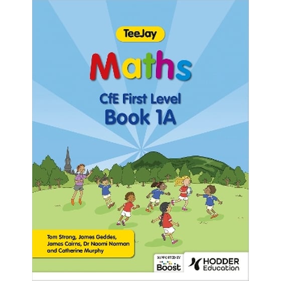 TeeJay Maths CfE First Level Book 1A Second Edition image 0