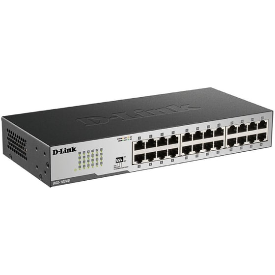 D-Link Network Switch Unmanaged L2 10/100/1000 Mbps με 24 Θύρες image 1