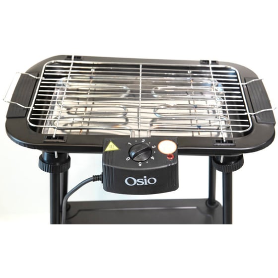 Επιδαπέδια Ηλεκτρική Ψησταριά OSIO OGB-2440 2000 W - Μαύρο image 8