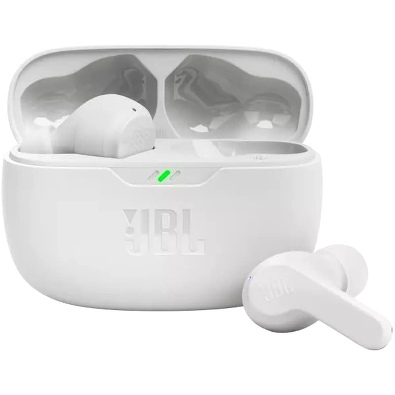 JBL Ακουστικά Bluetooth JBL Wave Beam - Λευκά