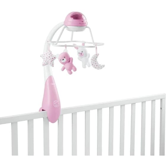 Βρεφικό Παιχνίδι Κούνιας Chicco με Προβολέα Pink image 2