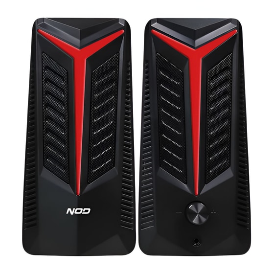 Ηχεία 2.0 Nod Aurora 16 W - Μαύρα image 3
