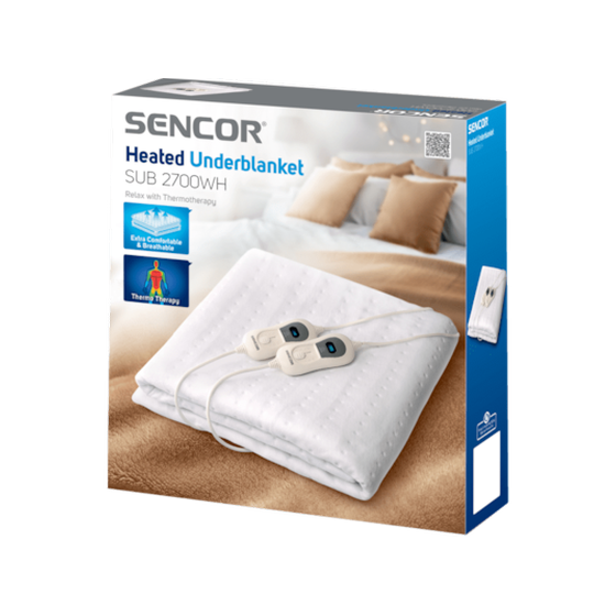 Ηλεκτρικό Υπόστρωμα SENCOR Sub 2700WH Διπλό Λευκό image 5