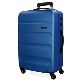 Βαλίτσα Μεγάλη Roll Road Abs Σειρά Flex Blue 75x52x28cm