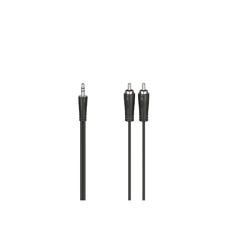 HAMA Καλώδιο Ήχου Hama 205111 RCA male σε 3.5mm Jack male - 3m