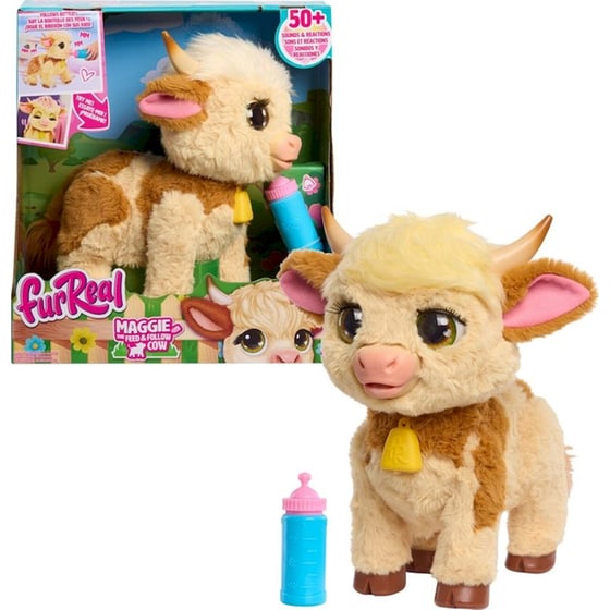 Λούτρινο Διαδραστικό FurReal Maggie the Feed & Follow Cow Η Αγελαδίτσα με Κίνηση & Ήχο 28cm image 2