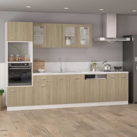 Vidaxl Πρόσοψη Πλυντηρίου Πιάτων Sonoma Δρυς 59,5x3x67 Εκ. Μοριοσανίδα image 3