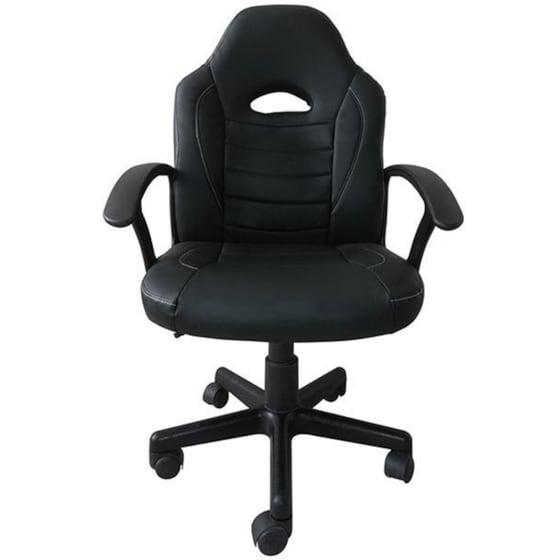 Καρέκλα Gaming Nextdeco από Τεχνητό Δέρμα - Μαύρη image 1