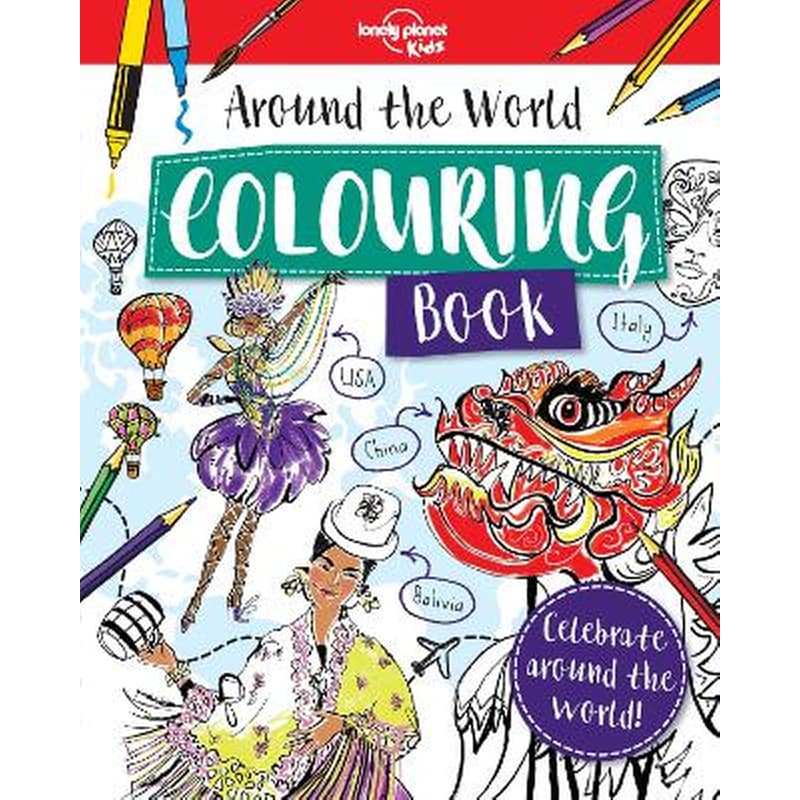 Around the World Colouring Book 1356761