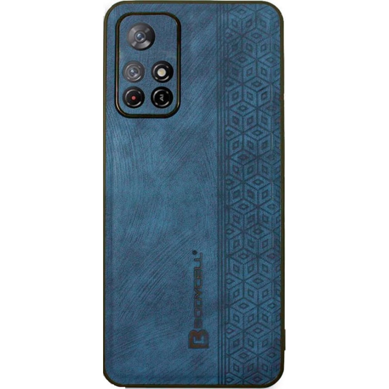 Θήκη Xiaomi Poco M4 Pro 5G / Redmi Note 11S 5G / Redmi Note 11T 5G - Bodycell Pattern Leather - Blue