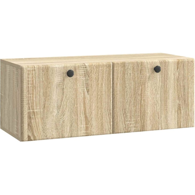 Επιτοίχιο Έπιπλο Τηλεόρασης VidaXL 78.5x31x30 cm - Λευκό
