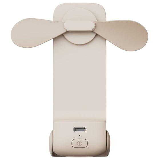 MORRIS MHF-14101 Beige Ανεμιστηράκι Χειρός USB image 2