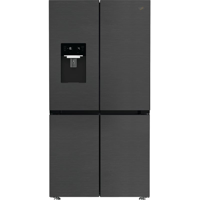 WHIRLPOOL WHGF 6564 XK4E Total No Frost 565 Lt Ανθρακί Ψυγείο Ντουλάπα