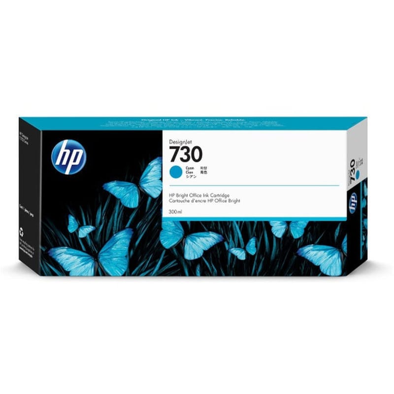 HP 730 XL Κυανό Μελάνι Εκτυπωτή HP
