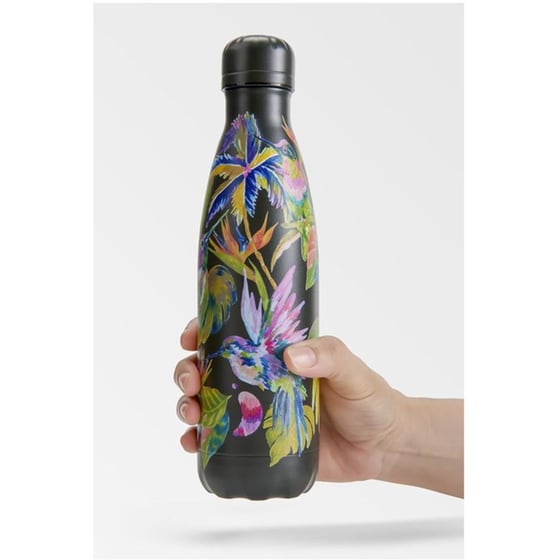 Μπουκάλι Θερμός Chilly's Tropical Midnight Jungle 500 ml image 1