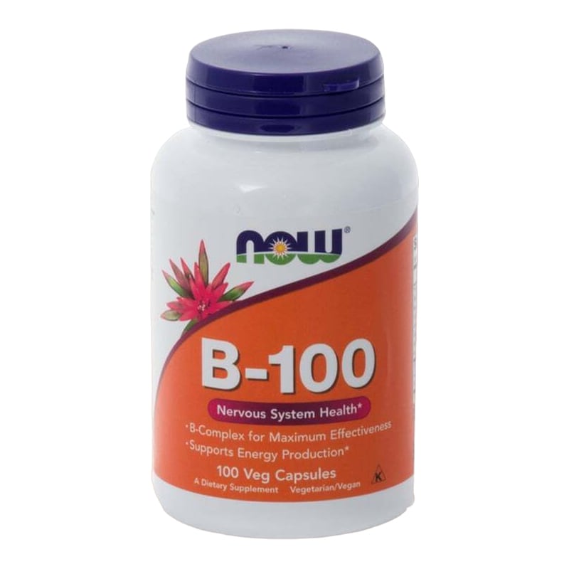 Now Vitamin B-100 Complex - 100 κάψουλες
