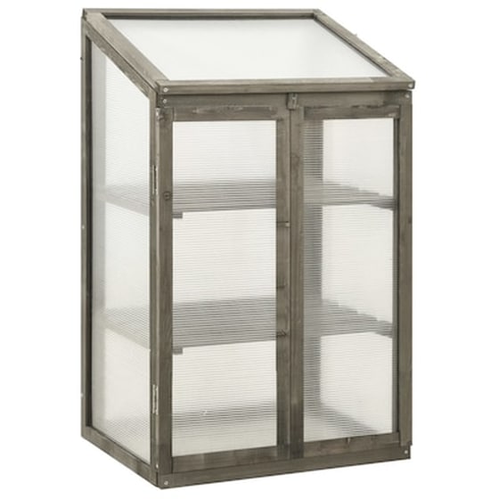 Vidaxl Θερμοκήπιο 60 X 45 X 100 Εκ. Από Ξύλο Ελάτης image 0