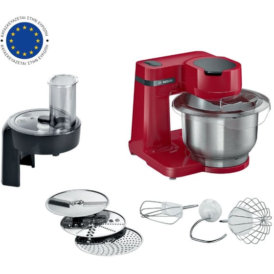 Κουζινομηχανή BOSCH Series 2 MUM MUMS2ER01 700 W 3.8 L Κόκκινο image 0