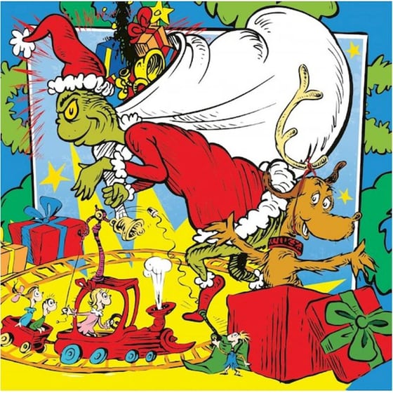 Παιδικό Παζλ Ravensburger Merry Grinchmas (3x49 Κομμάτια) image 1