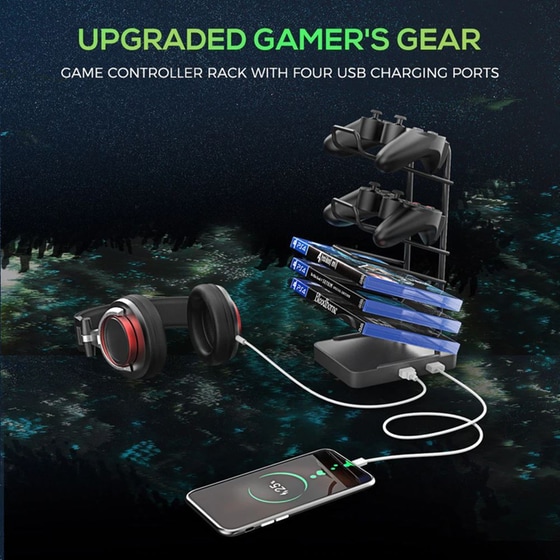 Γραφείο Gaming Eureka Ergonomic ERK-GIP-44B από Carbon Fiber 112x60cm - Μαύρο image 10