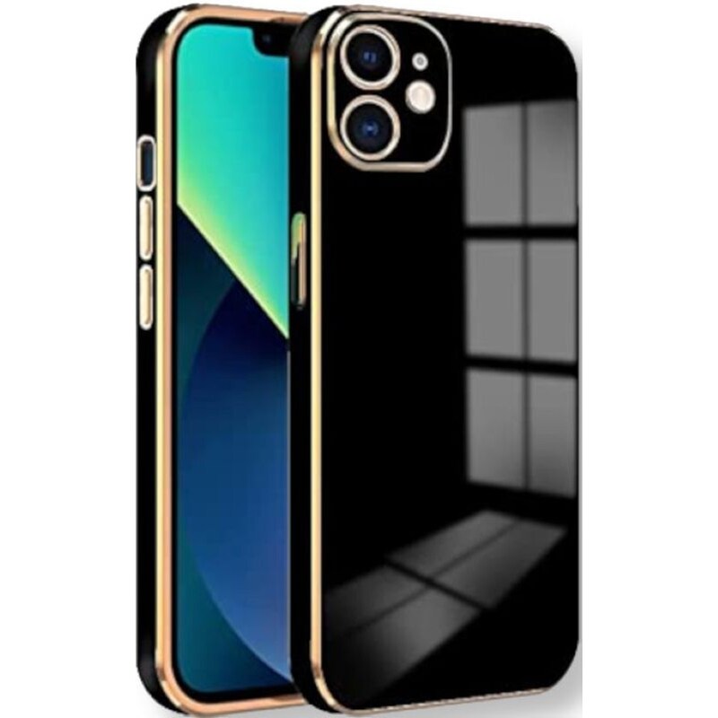 Θήκη Apple iPhone 11 - Bodycell Gold Plated - Black