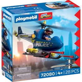 PLAYMOBIL® City Action Αστυνομικό Ελικόπτερο (72080)