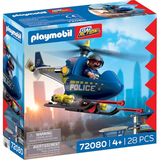 PLAYMOBIL® City Action Αστυνομικό Ελικόπτερο (72080) image 0