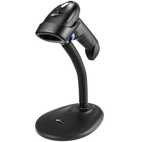 NETUM Scanner Χειρός Ασύρματο 2.4GHz με Βάση Ανάγνωση 2D και QR Barcodes image 0